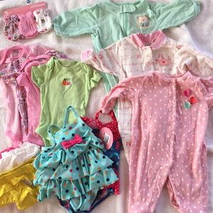✨0 - 3 Month Baby Girl Clothes✨